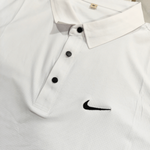 Camisa Polo em Seda Fria - NK - Tecido Quadriculado