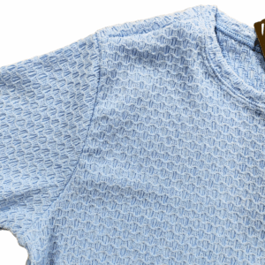 Camisa Masculina com Textura Honeycomb