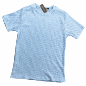 Camisa Masculina com Textura Honeycomb
