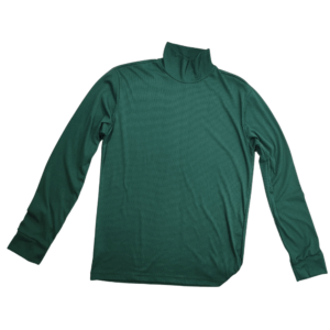 Camisa Gola Alta Masculina Cacharrel Sueter Canelado Manga Longa