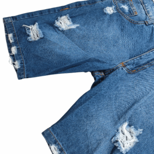 Bermuda Jeans JS 304 - Média - Com abanhado