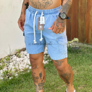 Bermuda Jeans Cargo Premium