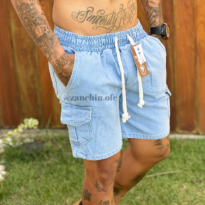 Bermuda Jeans Cargo Premium