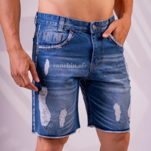 Bermuda Jeans Desfiada - Premium - Ref 05