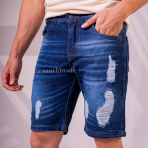 Bermuda Jeans Desfiada - Premium - Ref 12