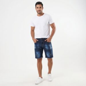 Bermuda Jeans Desfiada - Premium - Ref 04