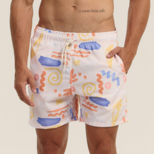 Bermuda Shorts Mauricinho - Tactel Estampado - 