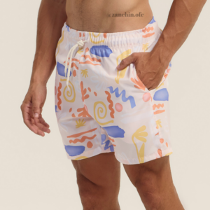 Bermuda Shorts Mauricinho - Tactel Estampado - 