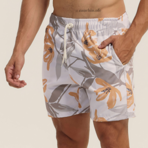Bermuda Shorts Mauricinho - Tactel Estampado - 