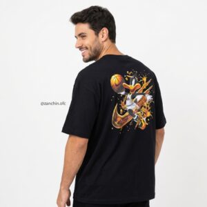 Camiseta Oversized Nk 