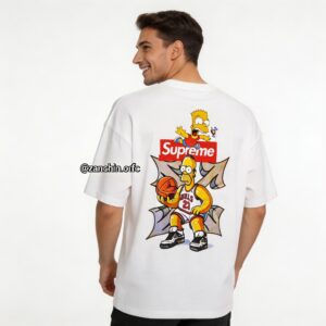 Camiseta Oversized Supreme 