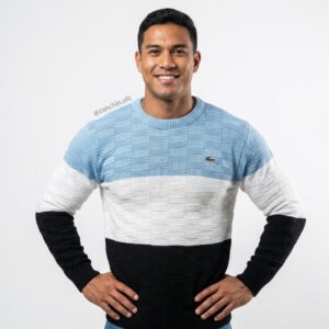 Suéter Tricot Premium Tricolor – Edição Signature