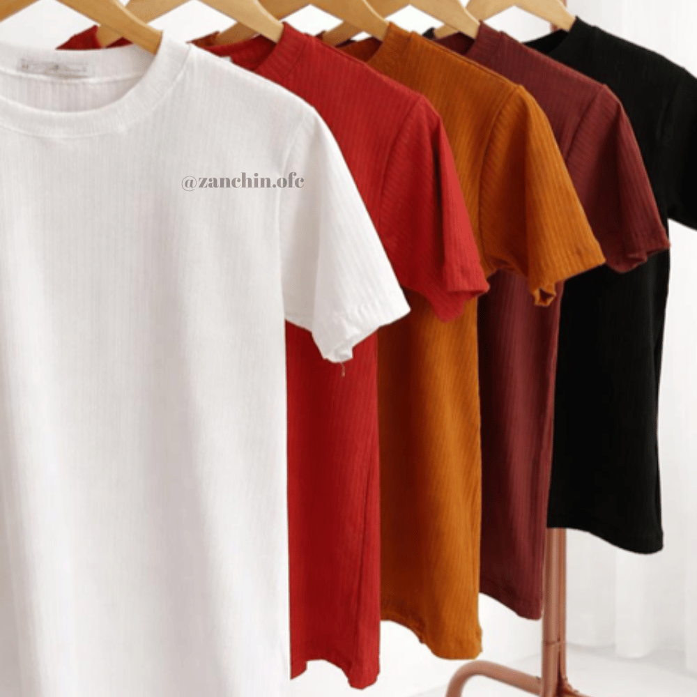 Camiseta Masculina Canelada Premium