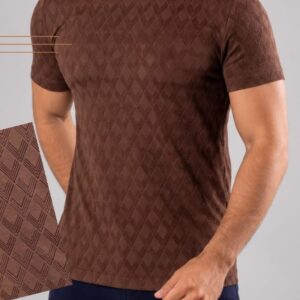 Camiseta Masculina Jacquard Premium
