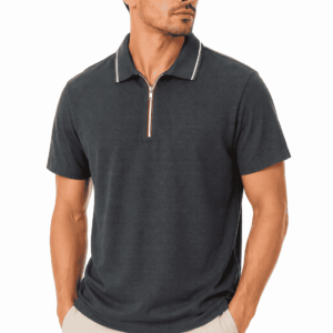 Camisa Polo Masculina Tecnológica com Zíper