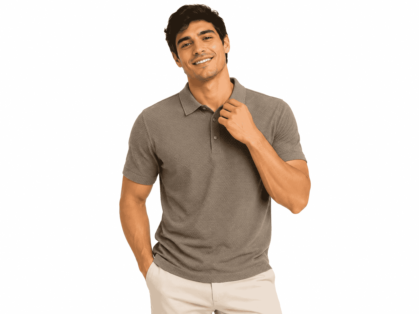 Camisa Polo Masculina Premium em Tecido Tecnológico – Conforto que Impressiona